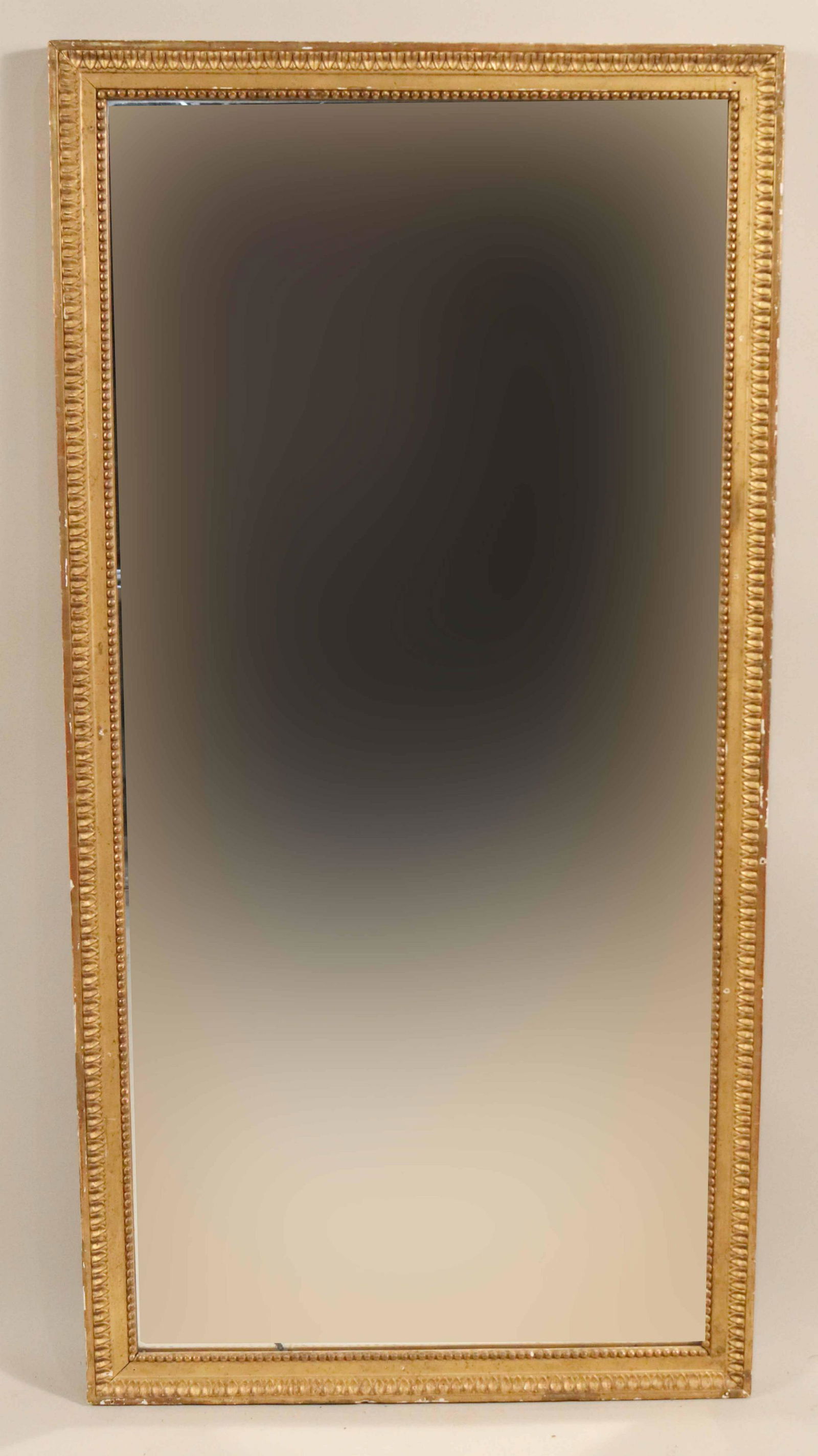 Neoclassical Giltwood Rectangular Pier Mirror (1 of 10)