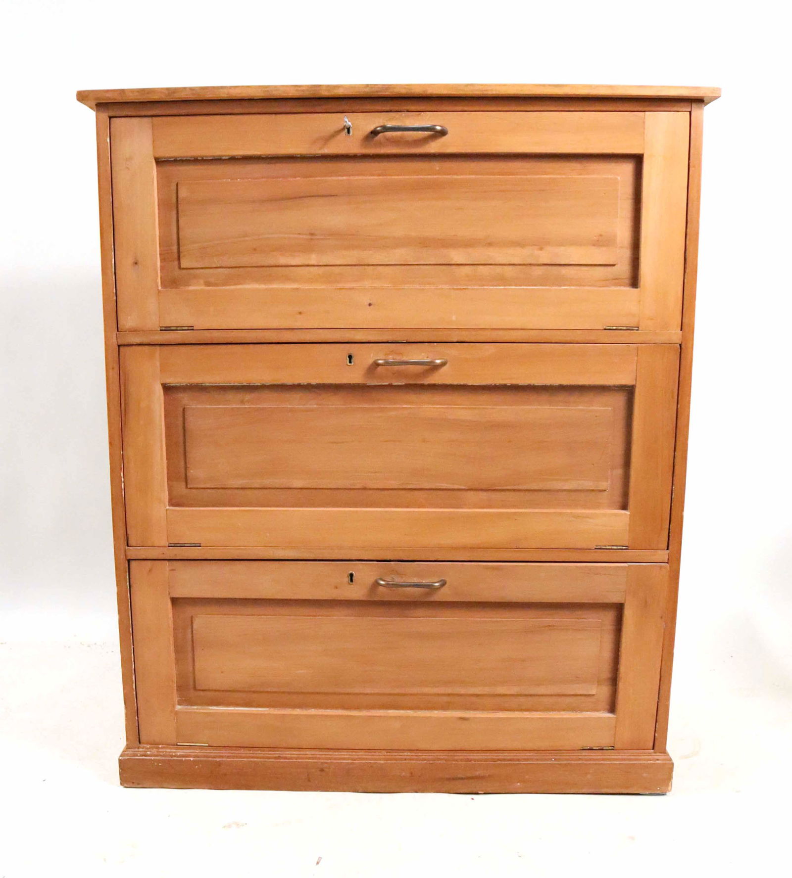 Stained Pine Storage Cabinet (1 of 7)