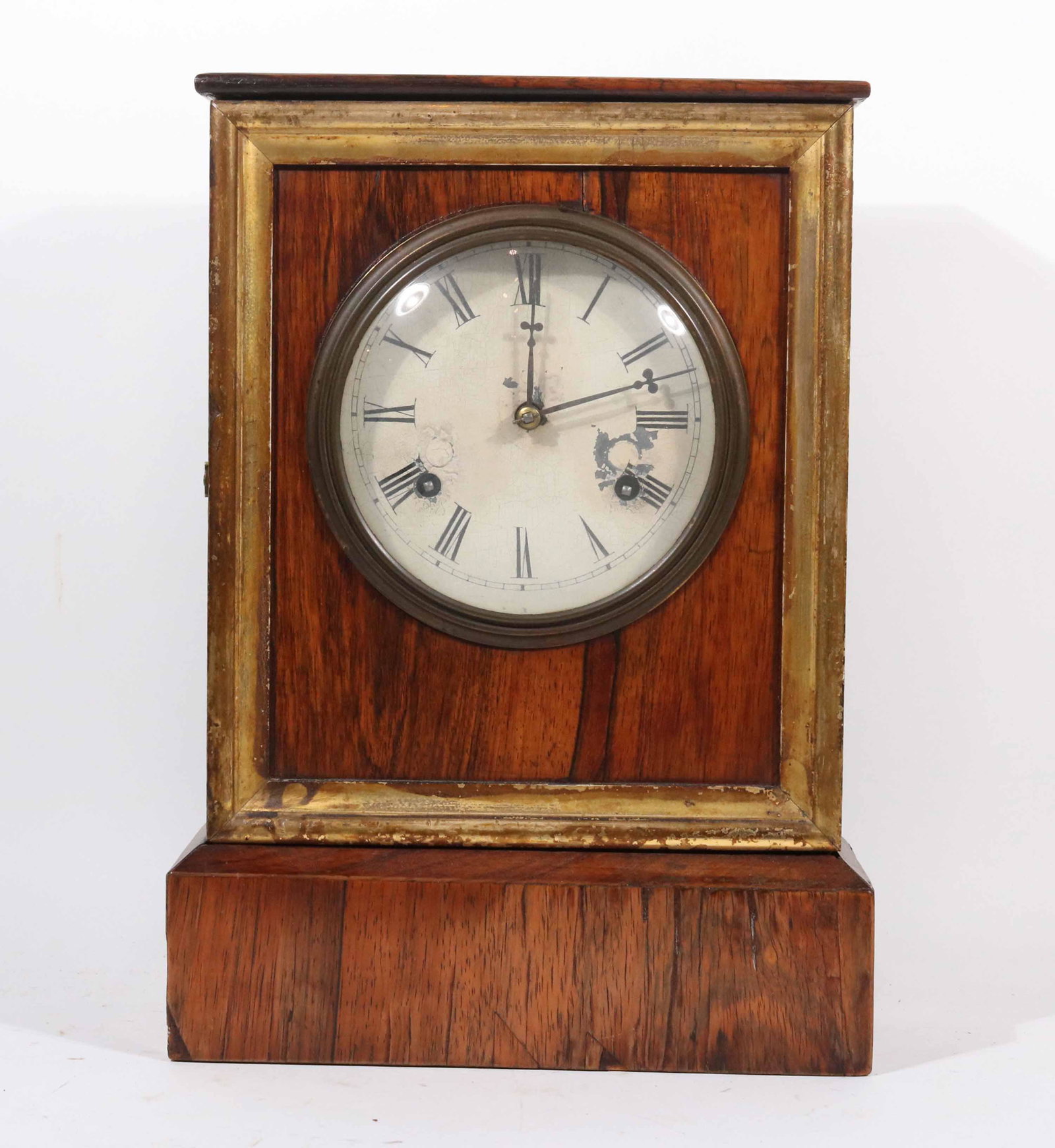 Federal Parcel-Gilt Mahogany Mantel Clock (1 of 5)