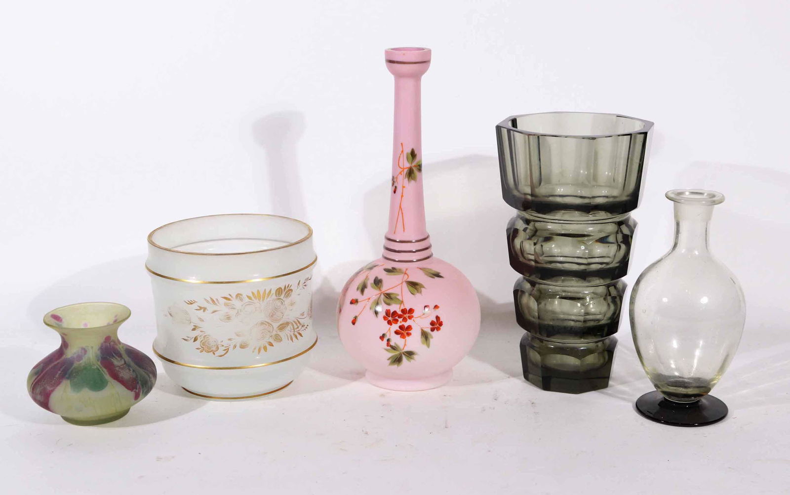 Five Color Glass Table Articles (1 of 6)