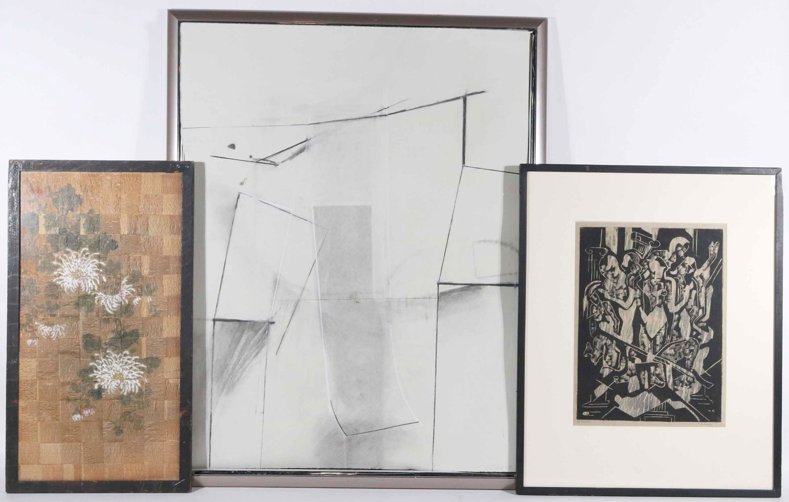 Marlene Bauer, Abstract Charcoal on Paper (1 of 8)