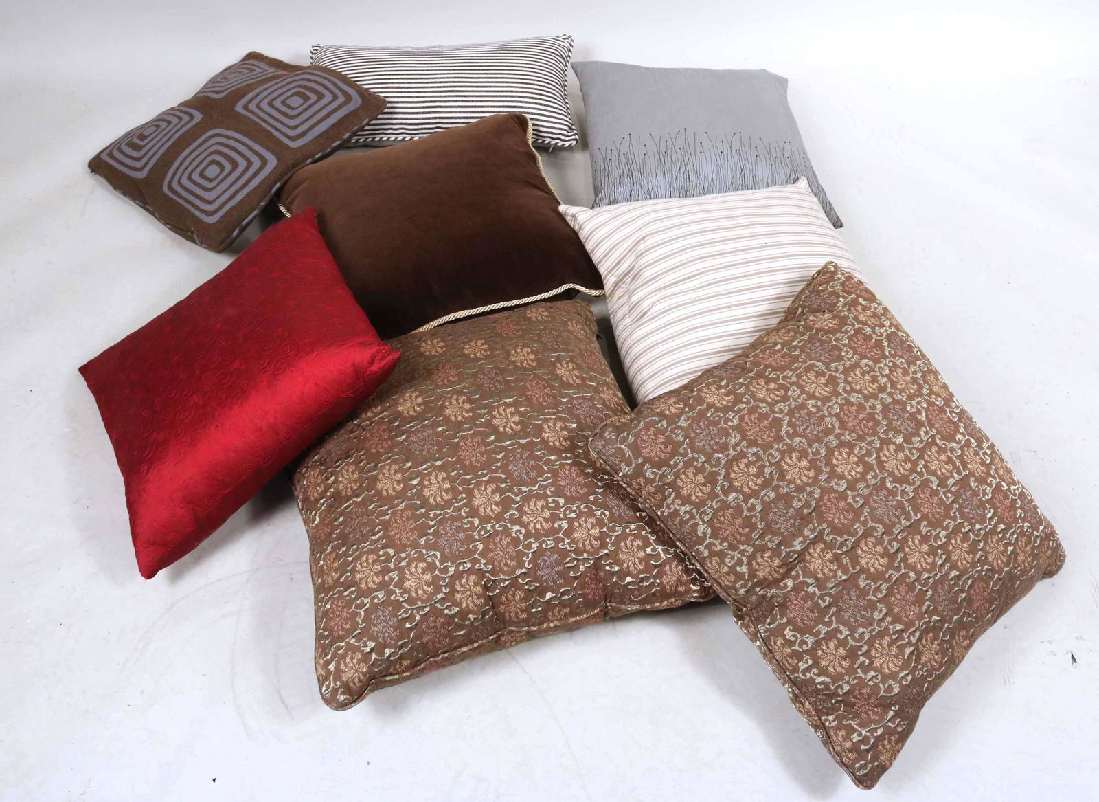 Eight Decorative Throw Pillows (1 of 9)