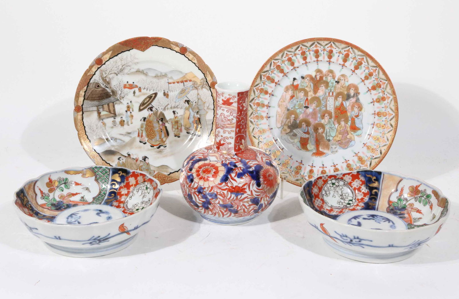 Three Imari Pattern Porcelain Table Articles (1 of 6)