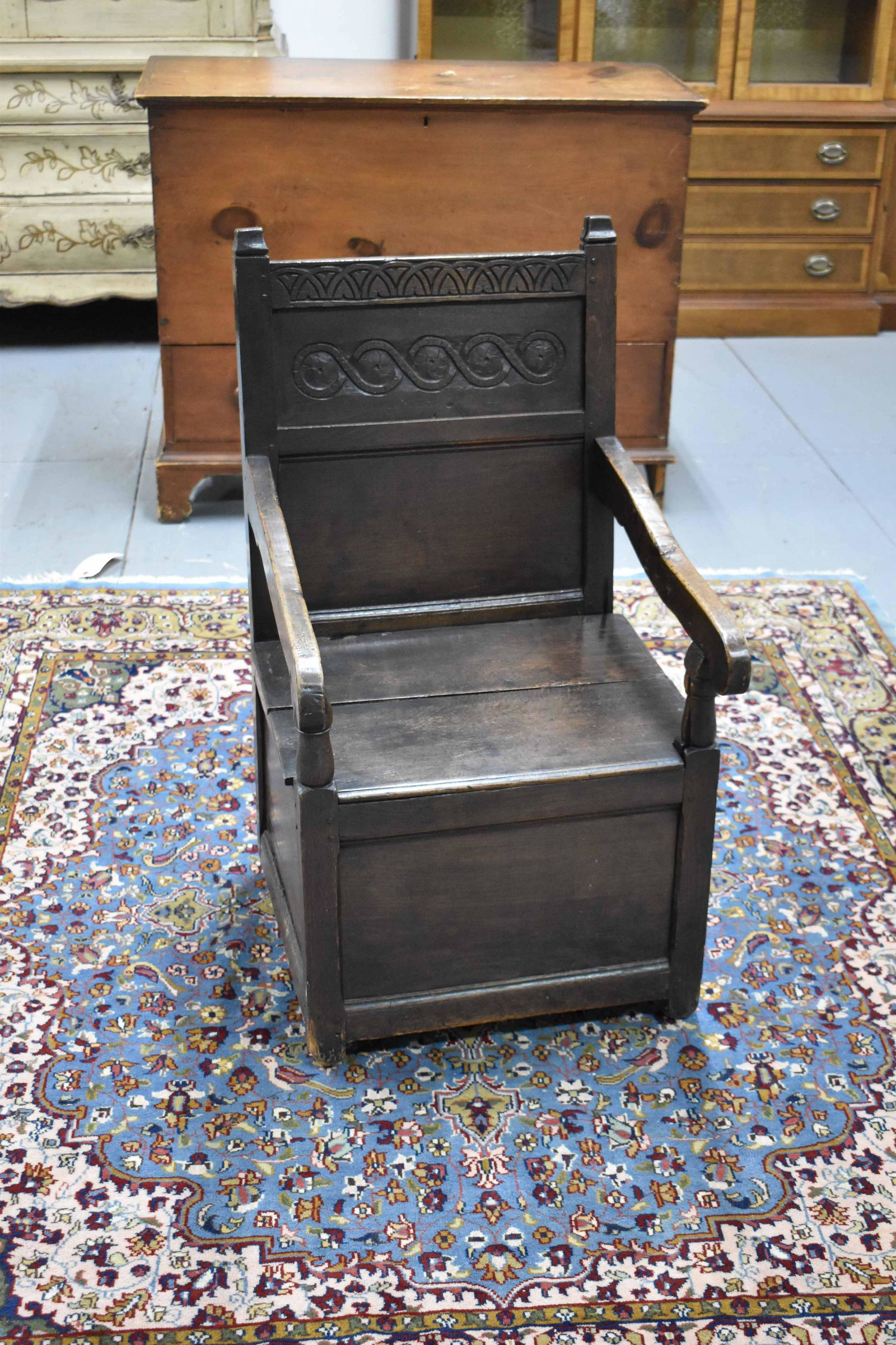 Antique Welsh Style Lambing Chair (1 of 9)