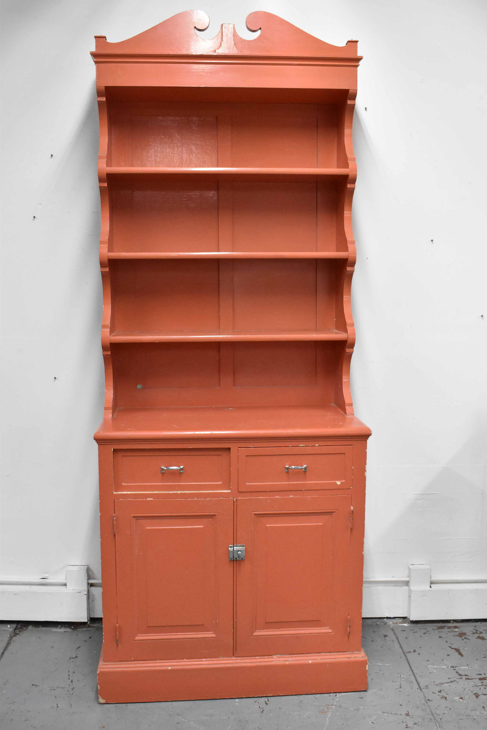 Country Open Hutch Top Cabinet (1 of 9)