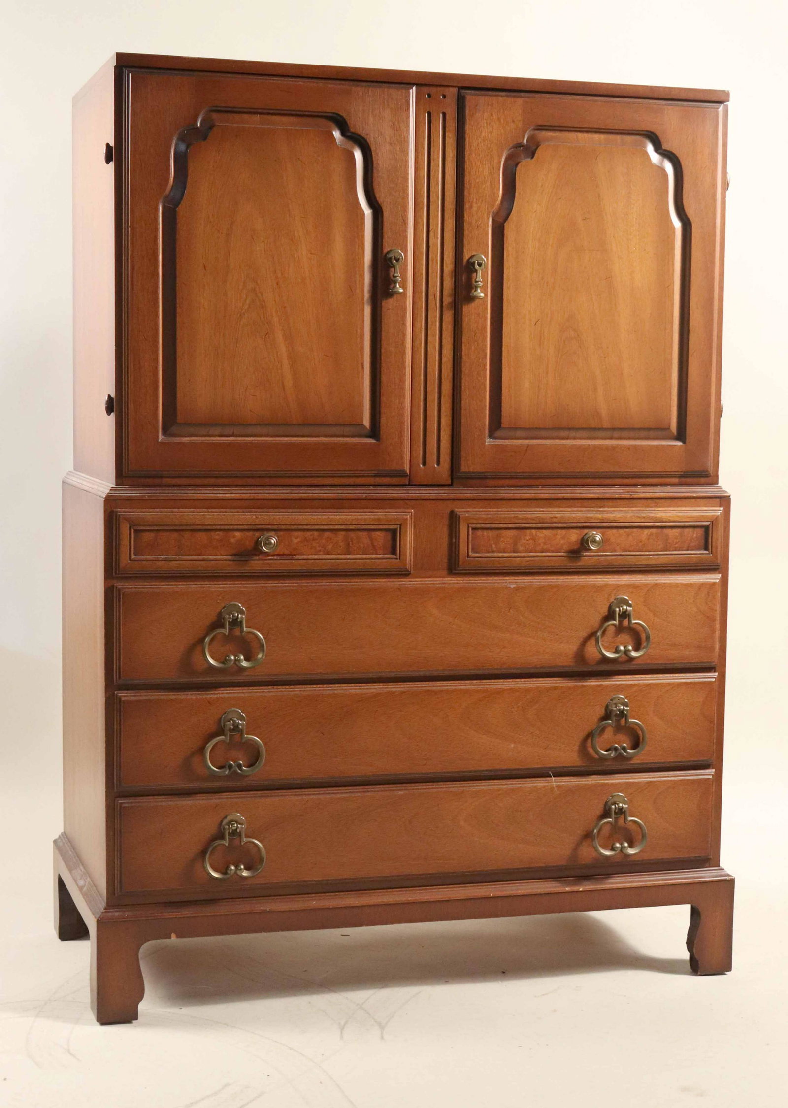 Contemporary Maple Tall Cabinet (1 of 8)