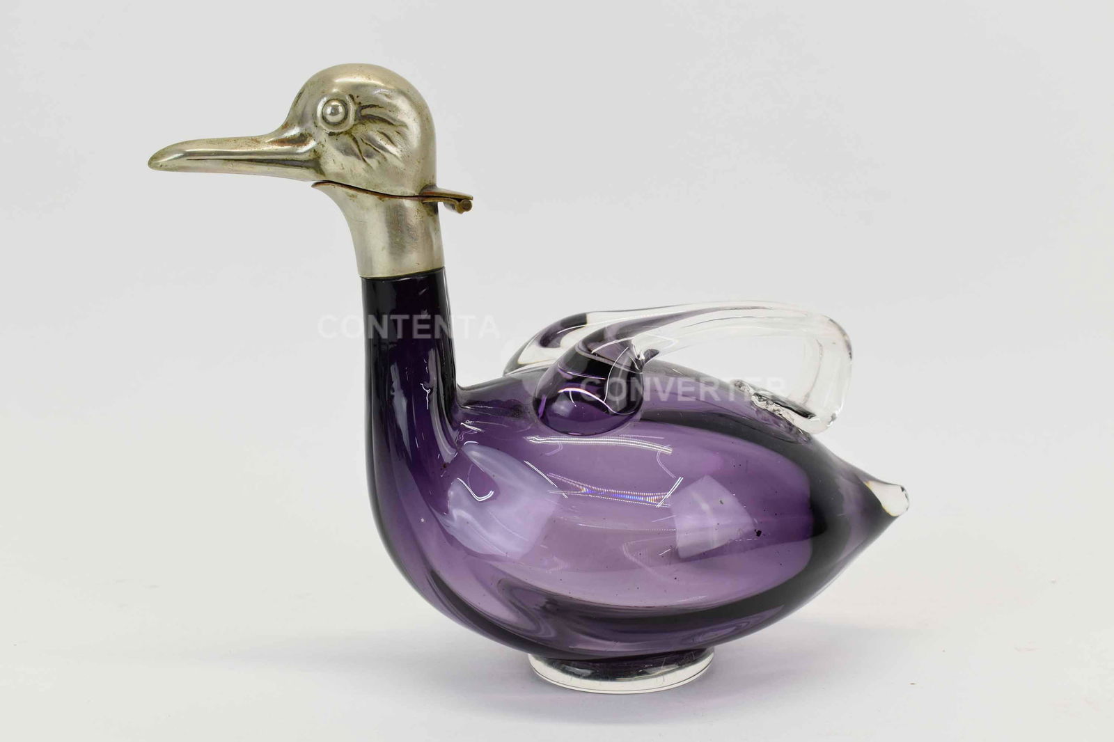 Antique Duck Form Decanter (1 of 6)