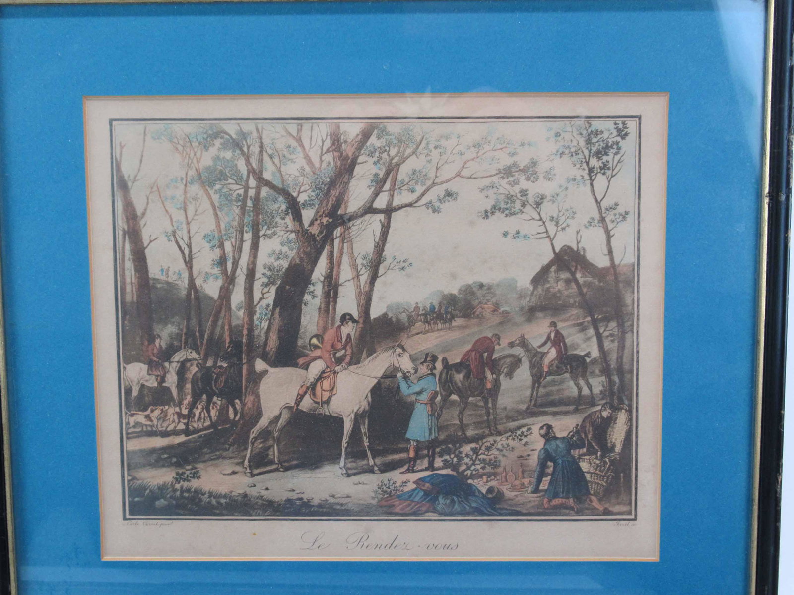 Four Assorted Carle Vernet Prints (1 of 8)