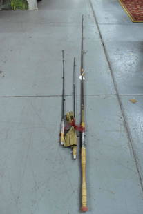 Vintage Rogue Surf Fishing Rod 10 Ft W/removable Extender