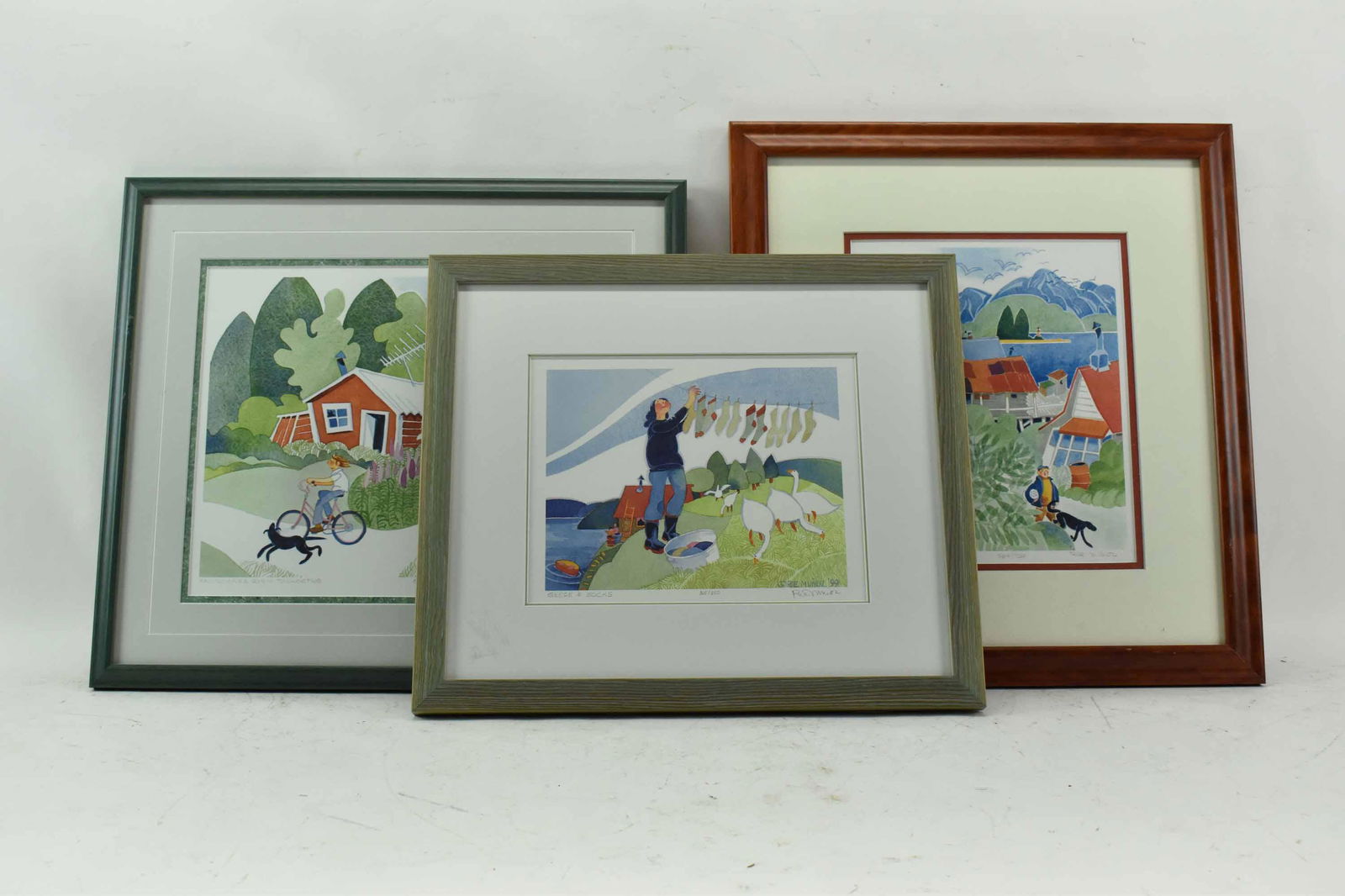 Three Rie Munoz Limited Edition Art Prints (1 of 9)