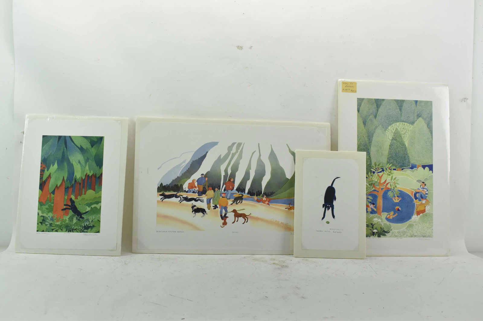 Four Rie Munoz Limited Edition Art Prints (1 of 10)