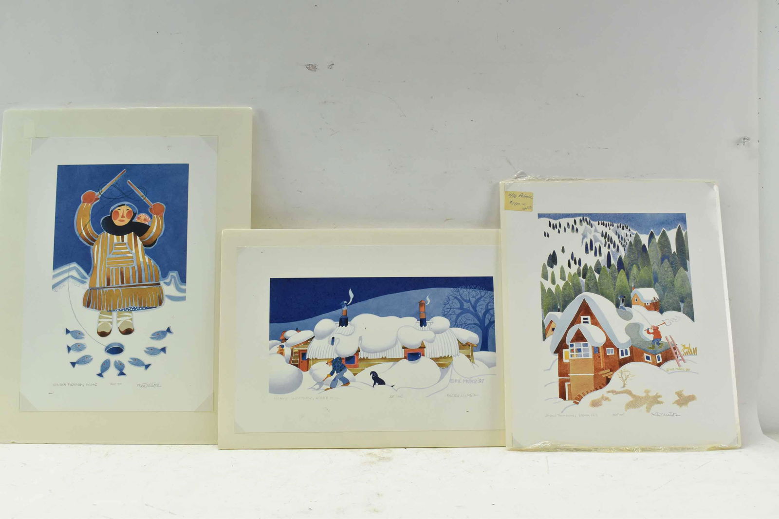 Three Rie Munoz Limited Edition Art Prints (1 of 6)