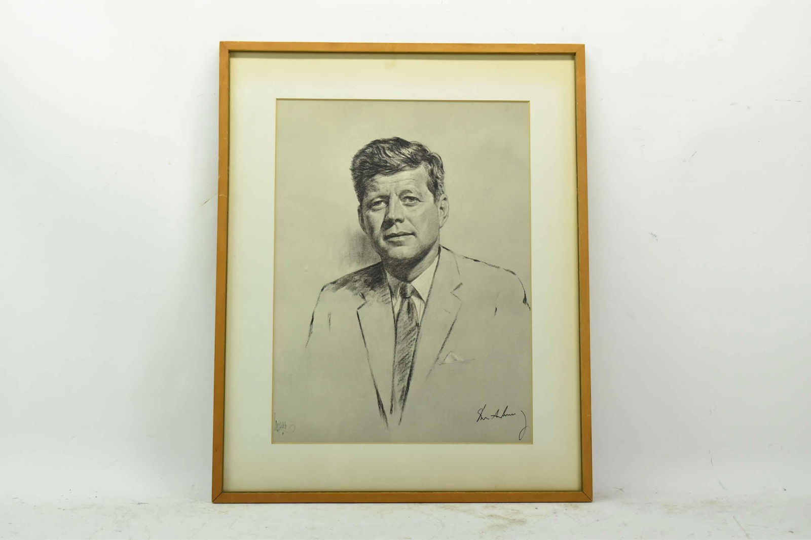 John F Kennedy Portrait Print by Louis Lupas (1 of 6)
