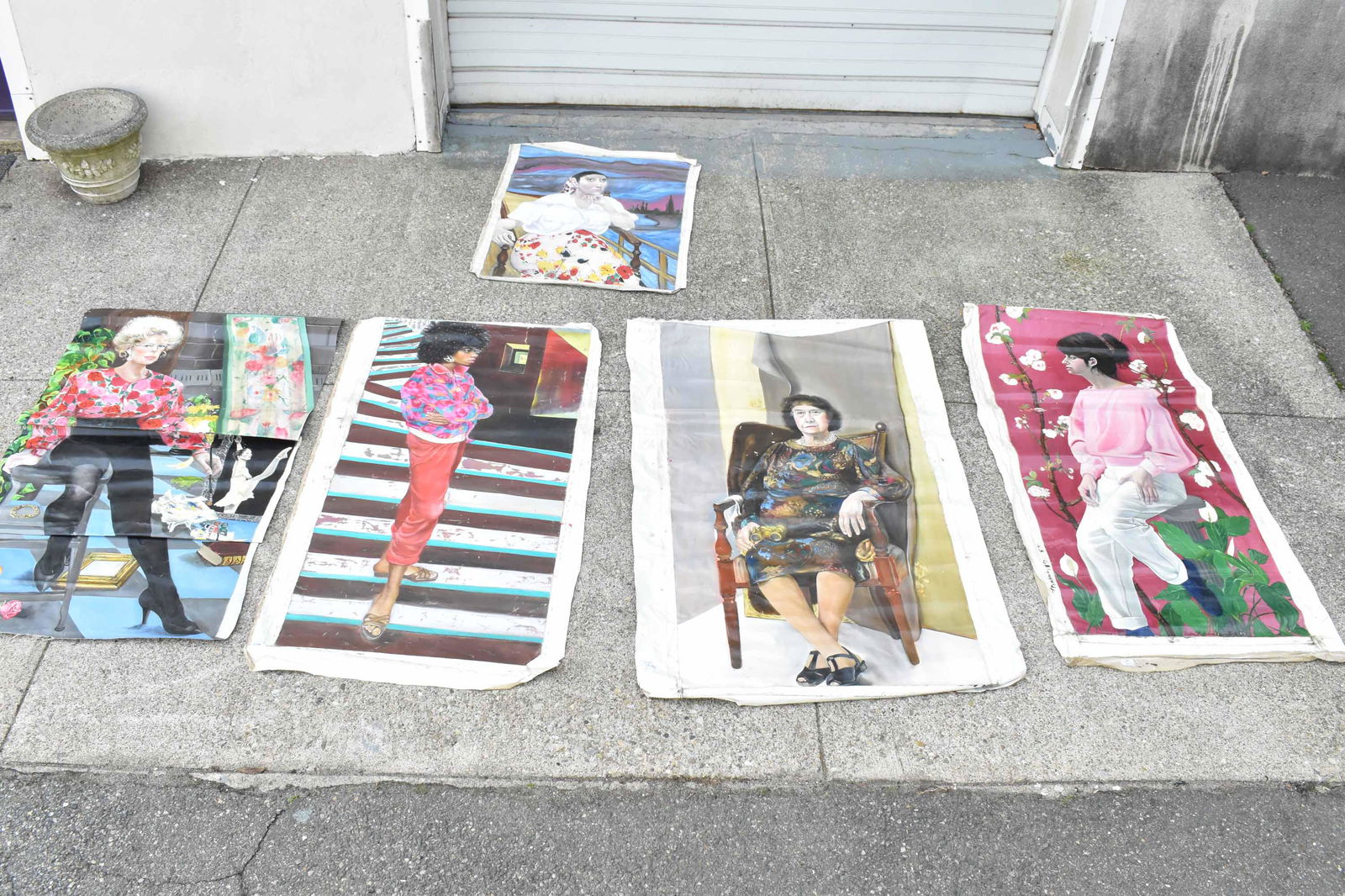 Group of Five Greta Thyssen Guenther Paintings (1 of 13)