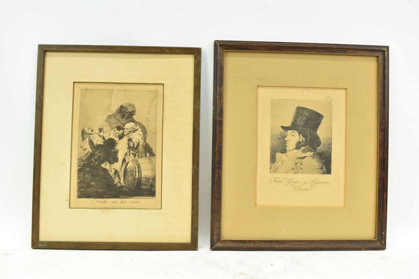 Francisco de Goya Nadie Nos Ha Visto Engraving (1 of 5)