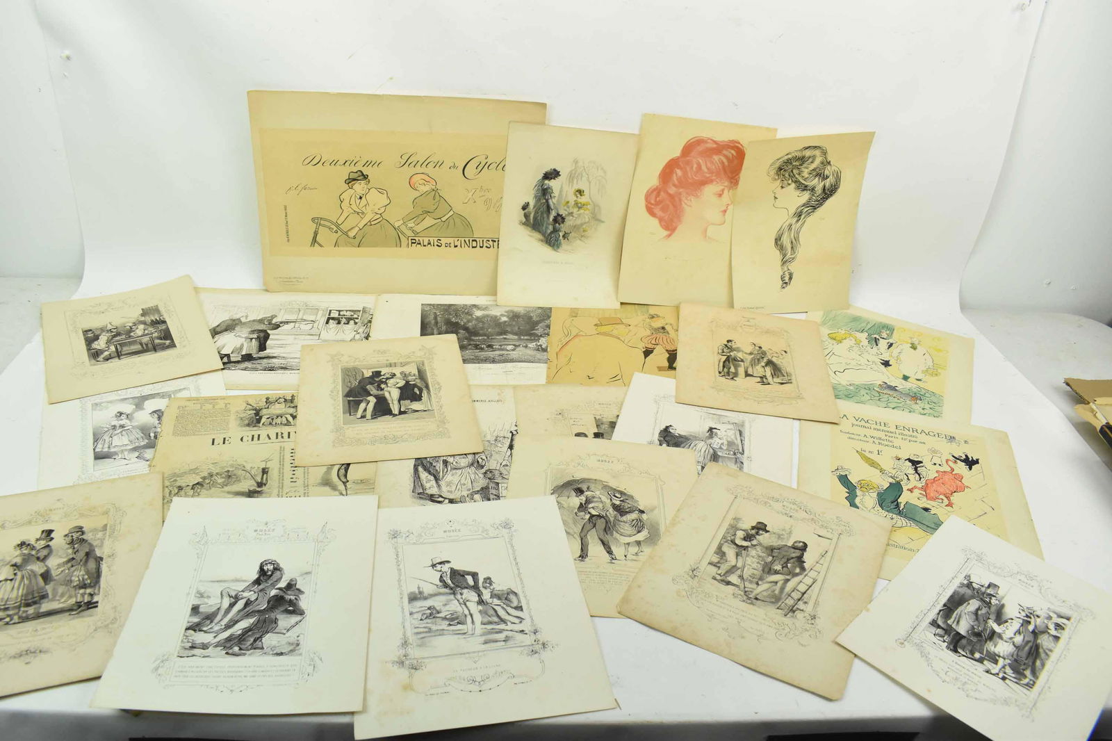 Group of Assorted Antique Engravings and Prints (1 of 12)