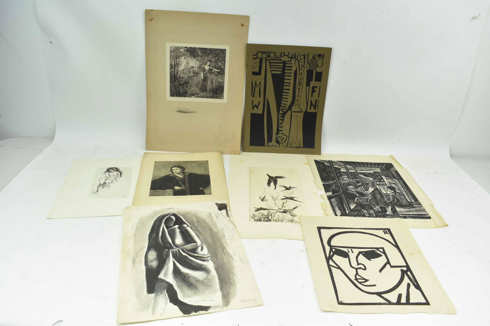Group of Assorted Etchings and Artworks (1 of 20)