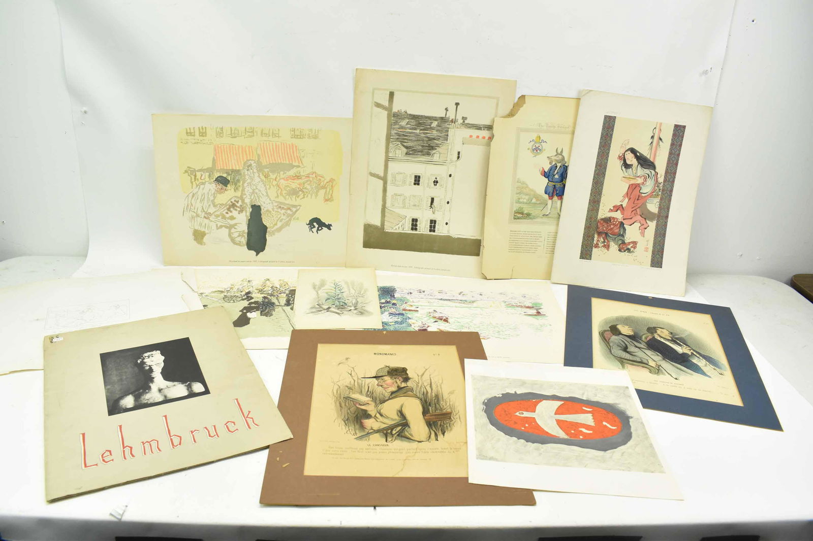 Group of Assorted Antique Prints and Engravings (1 of 15)