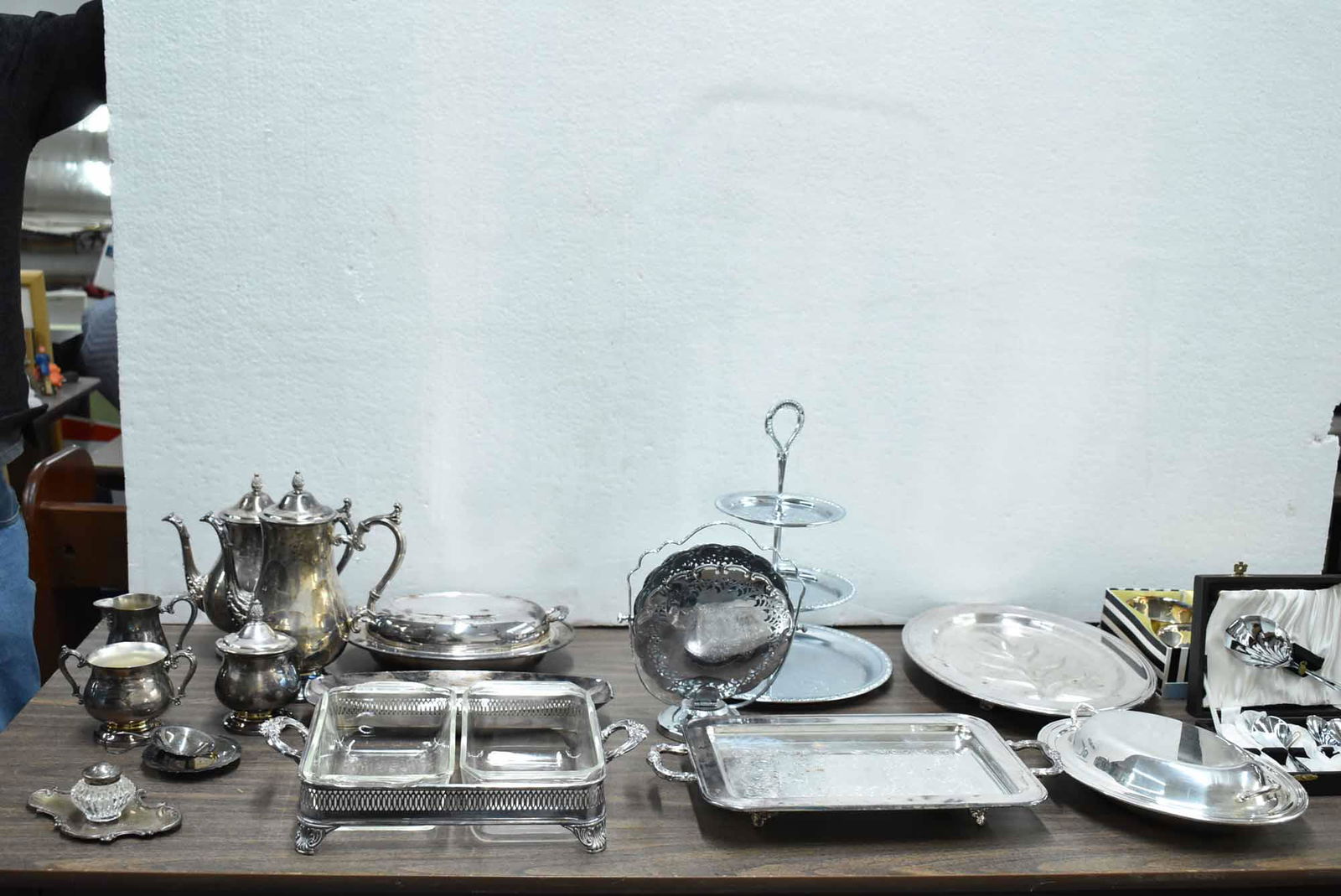 Group of Assorted Silver Plated Table Articles (1 of 6)