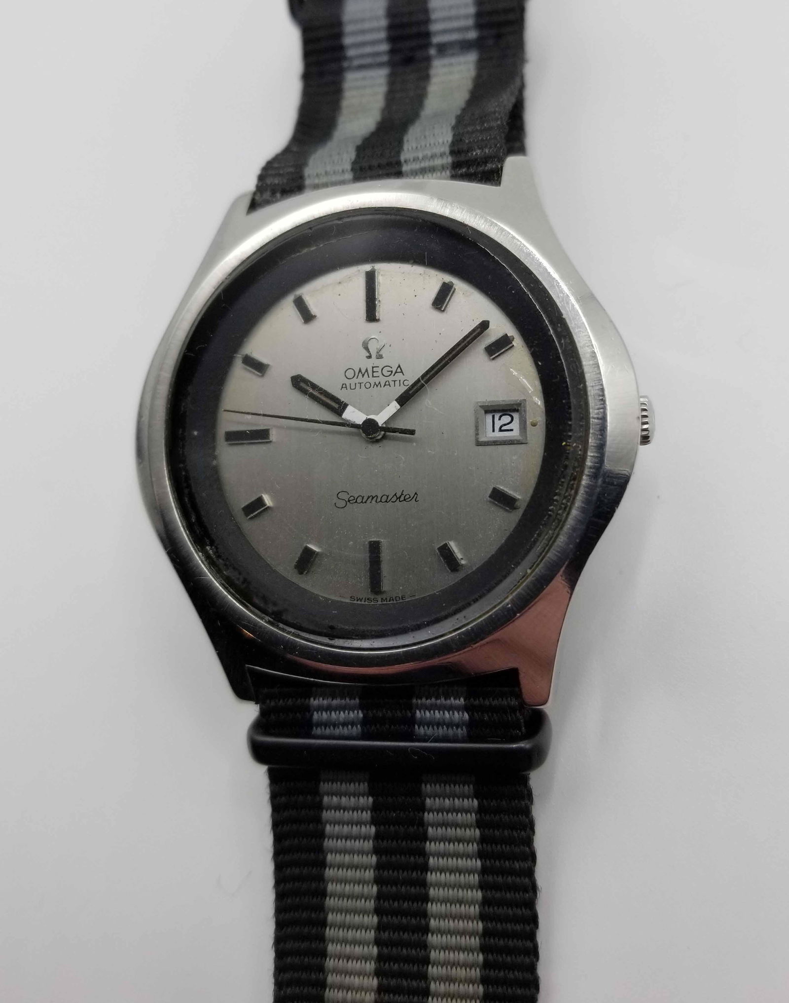 Vintage Omega Seamaster Automatic Watch w/NATO (1 of 18)