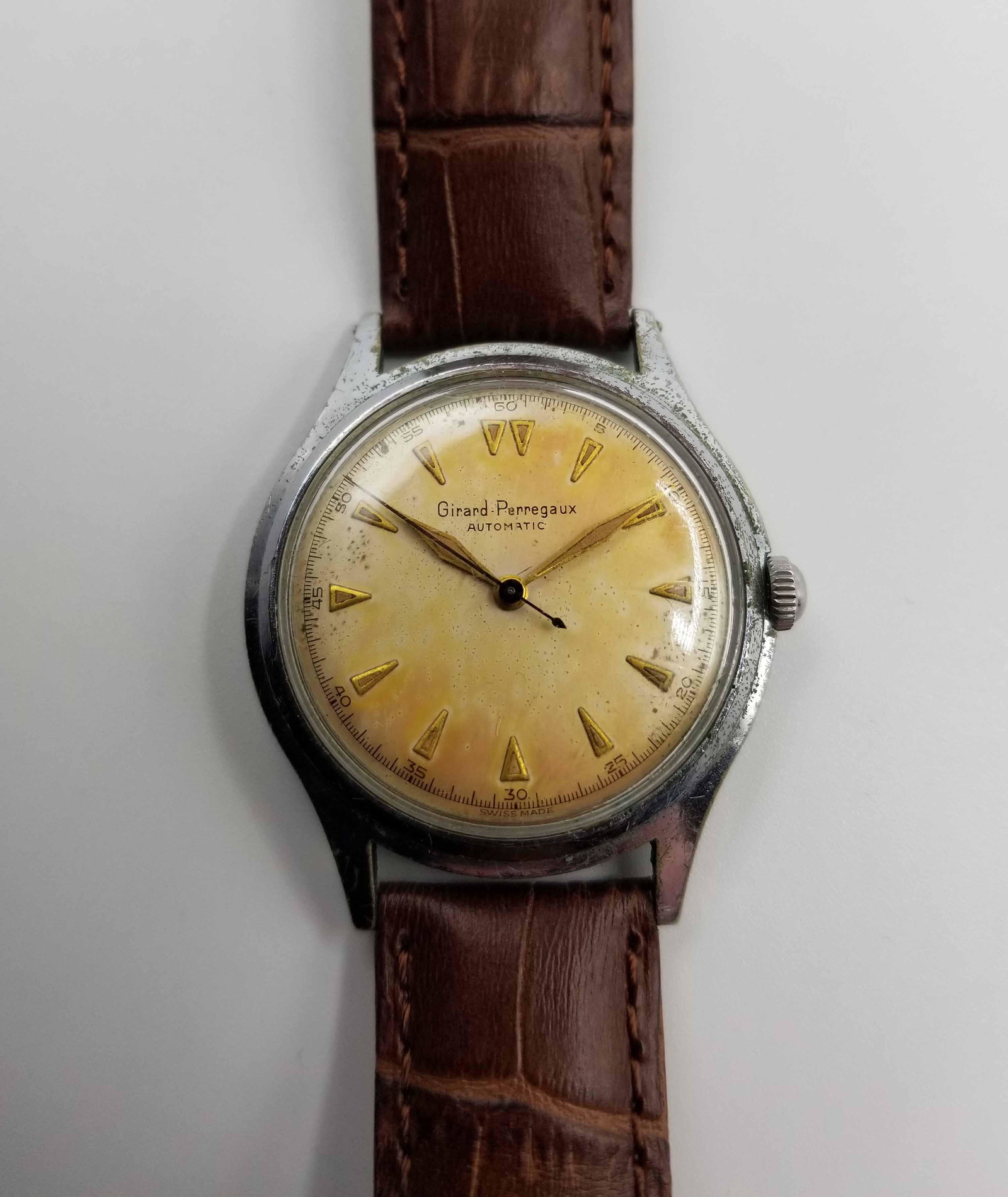 Vintage Girard Perregaux Bumper Automatic Watch (1 of 13)