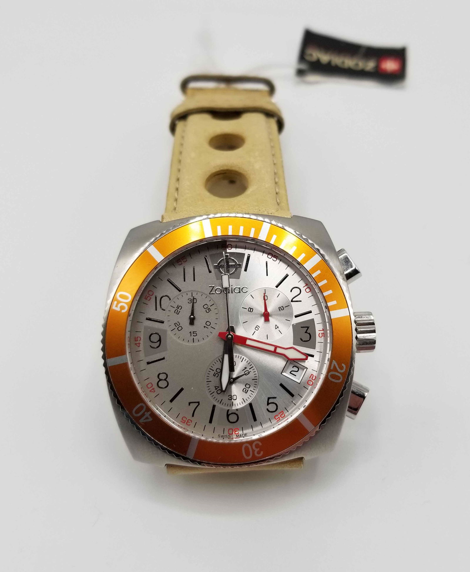 Zodiac V-Sport Chronograph Watch V-Wolf SeaDragon (1 of 12)