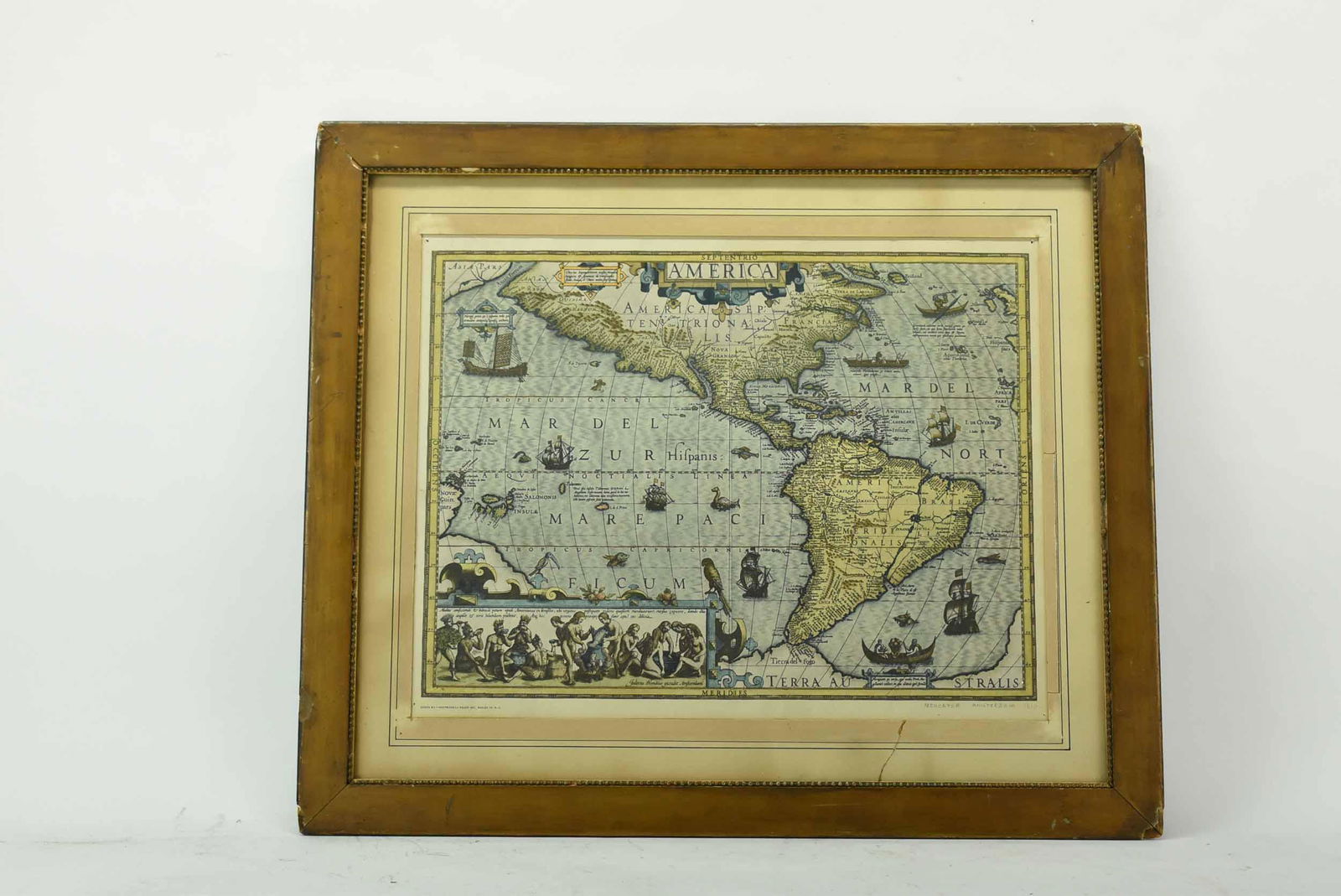 Jodocus Hondius Septentrio America Map (1 of 9)