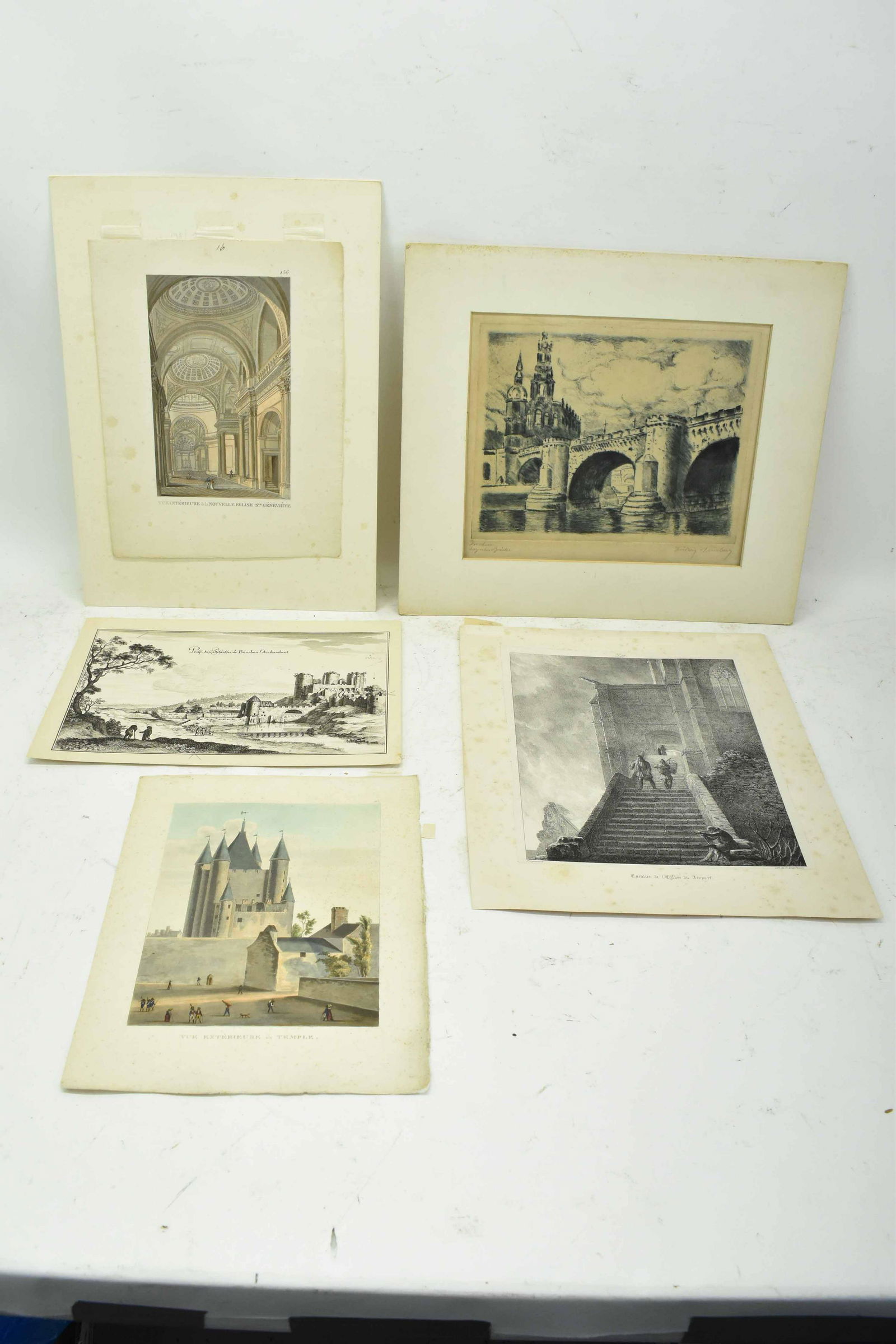 Group of Antique Prints and Etchings (1 of 15)