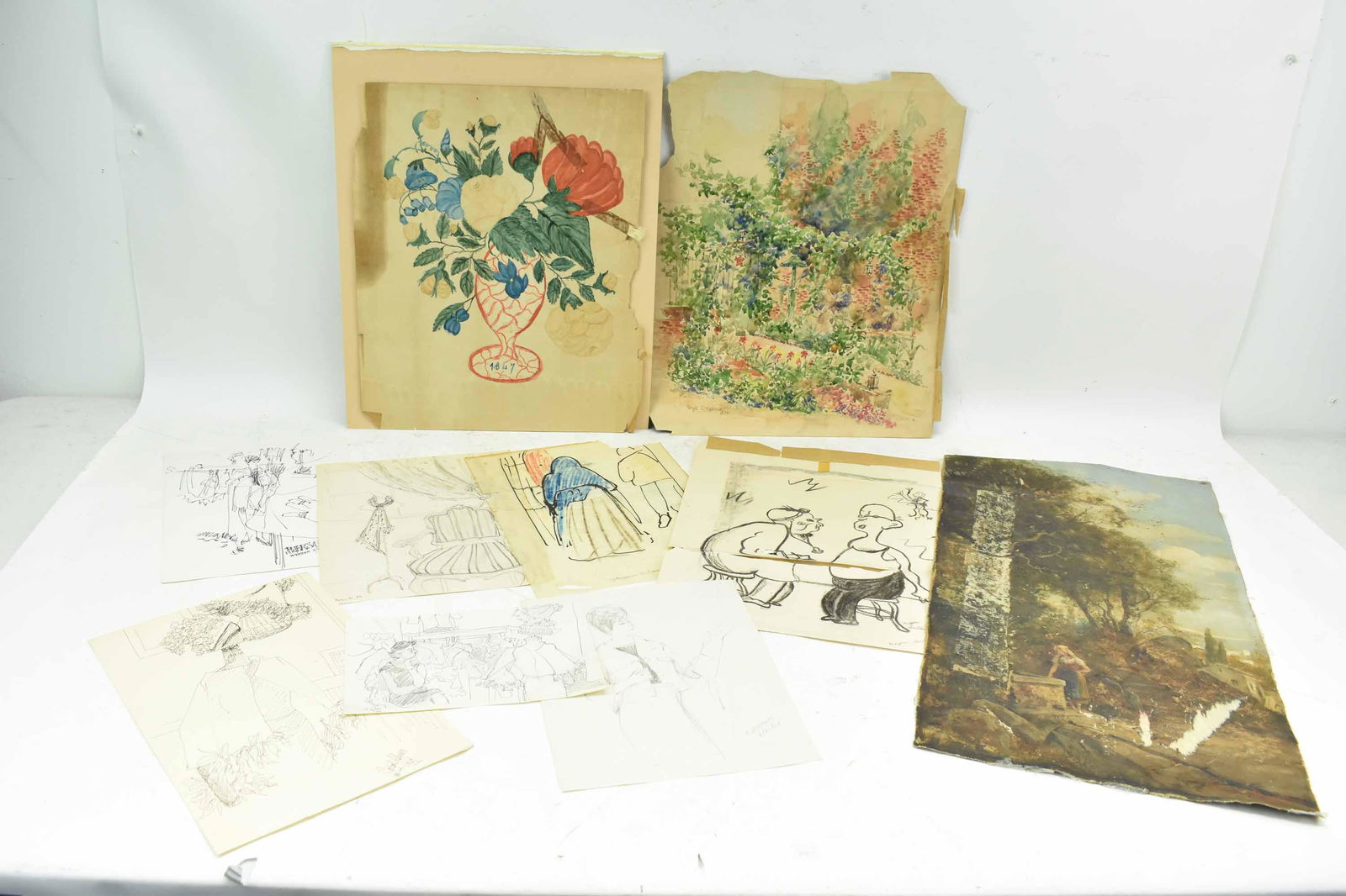 Group of Assorted Vintage Artworks (1 of 16)