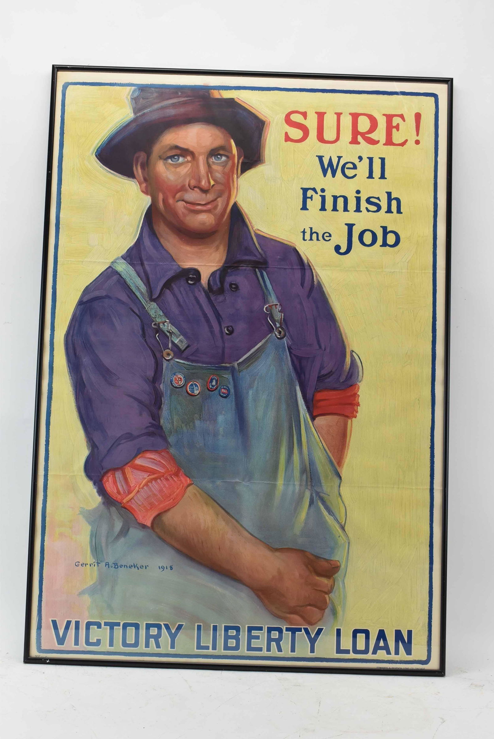 Gerrit A. Beneker, Victory War Bond Poster (1 of 8)