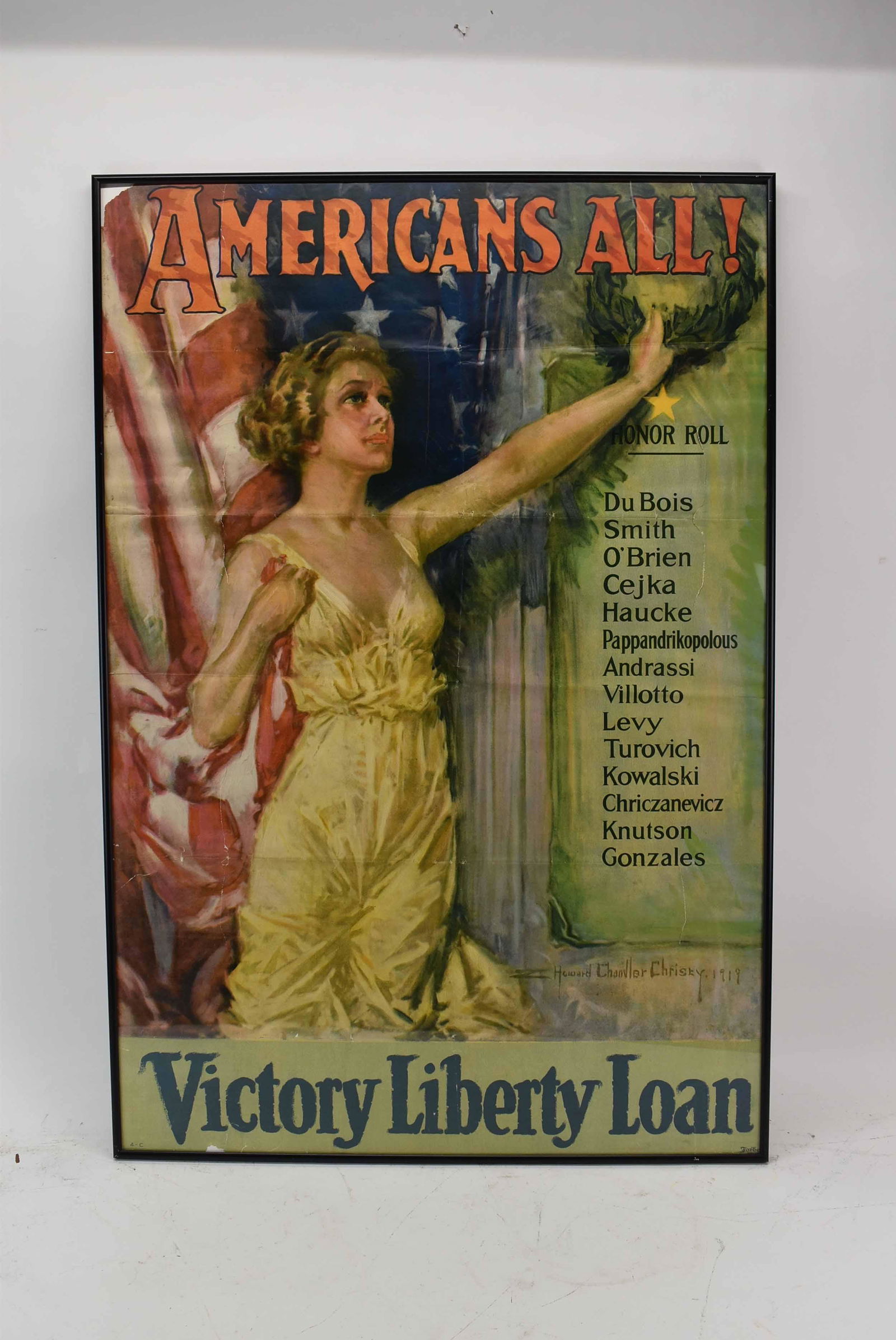 Howard C. Christy Victory War Bond Posters (1 of 9)