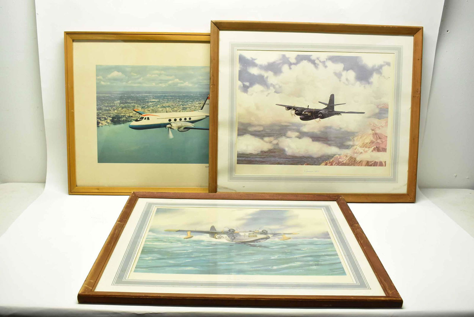 Group of Three Assorted Grumman Airplane Prints (1 of 12)