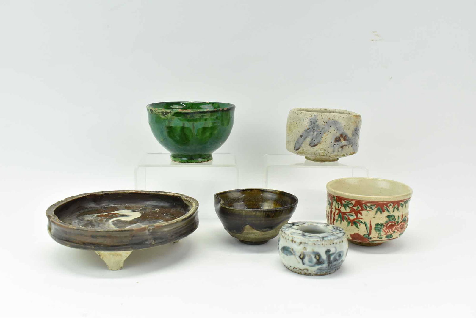 Group of Assorted Antique Asian Bowls (1 of 11)