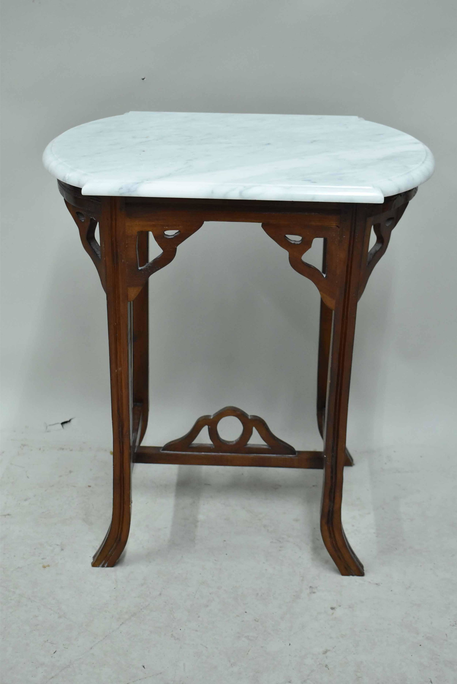 Victorian Eastlake Style Marble Top Table (1 of 5)