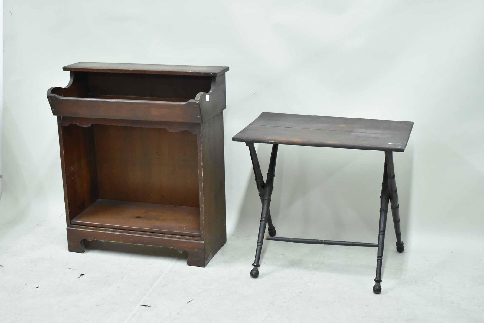 Small Vintage Pine Dry Sink (1 of 6)