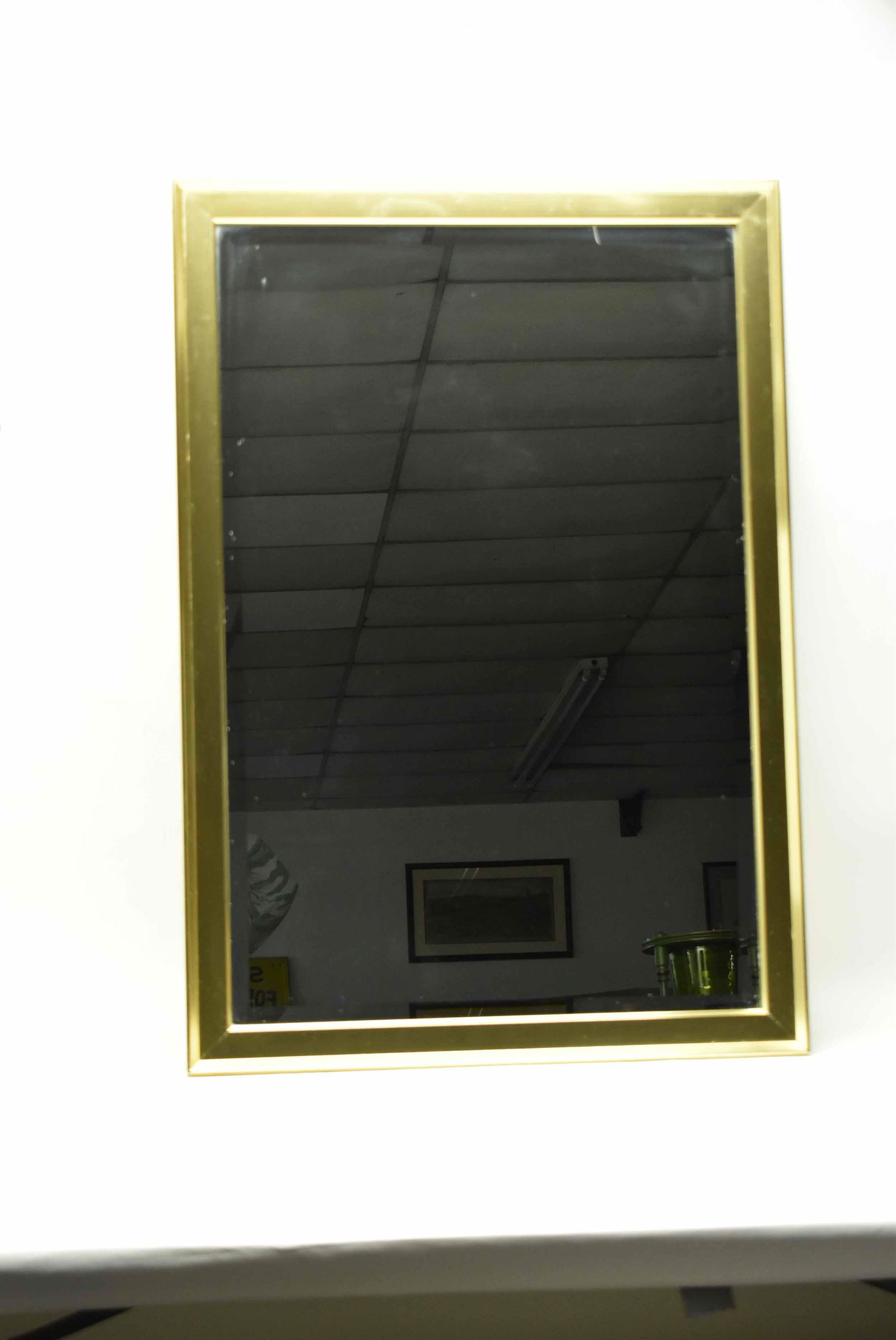Beveled Glass Hanging Wall Mirror (1 of 4)