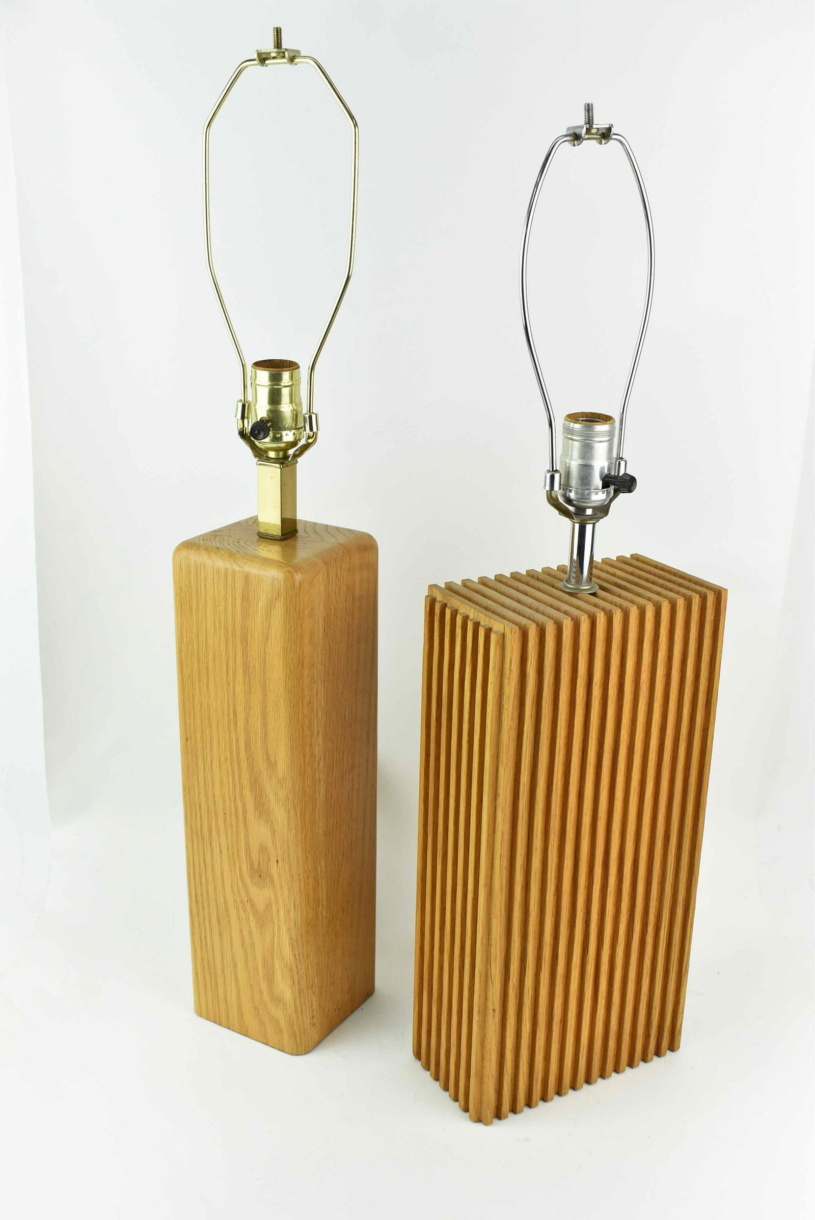 Mid Century Modern Wood Table Lamp (1 of 6)
