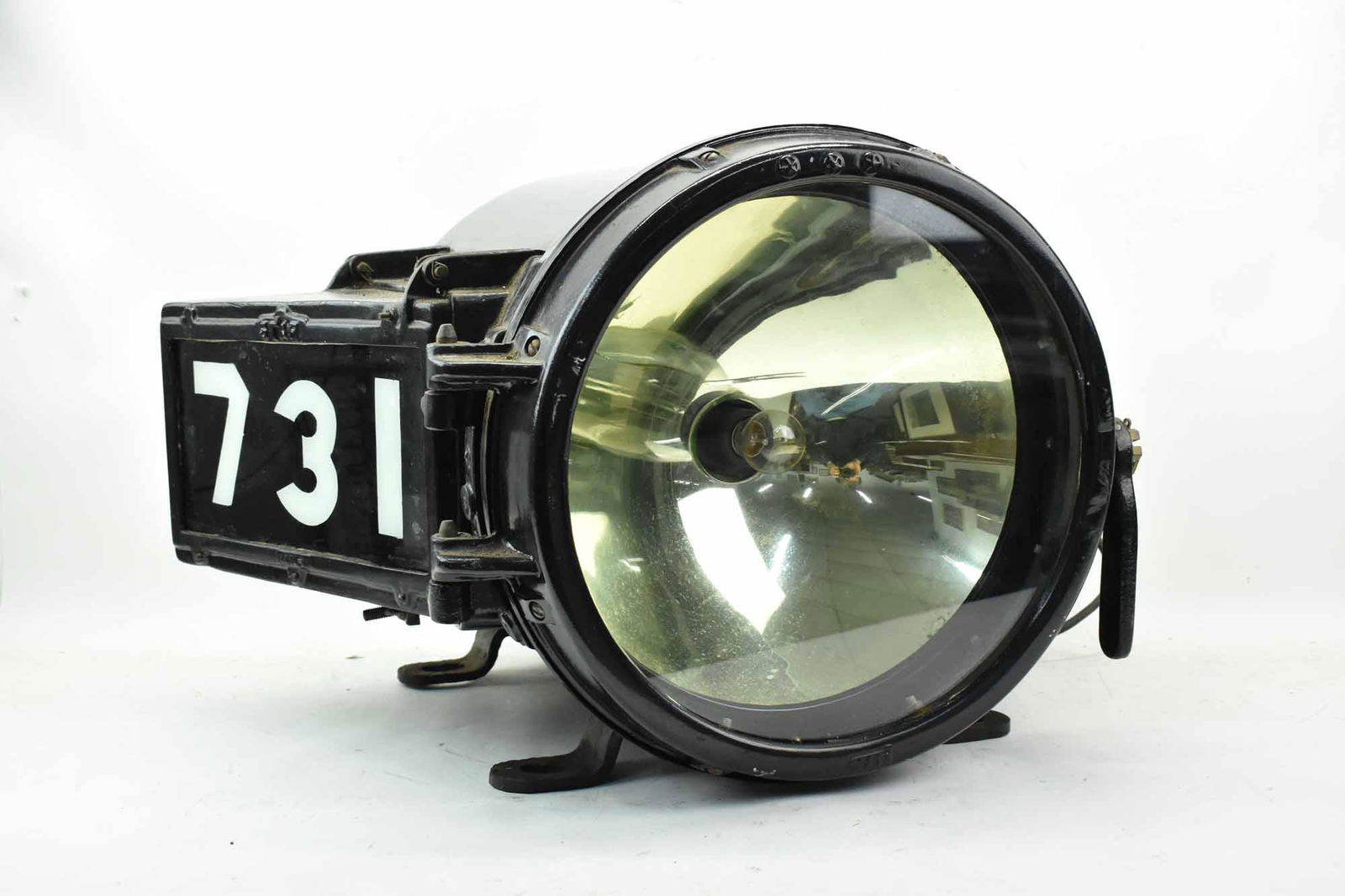 Rare Railroad Star Head Light Locomotive # 731 (1 of 13)