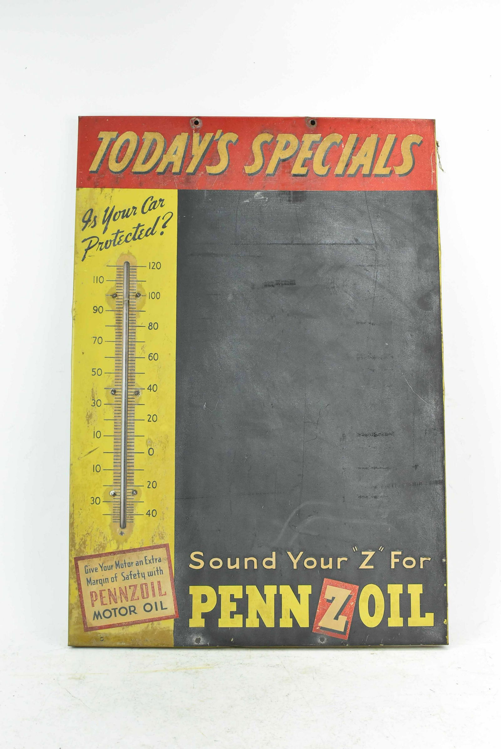 Vintage Pennzoil Metal Advertising Sign (1 of 4)