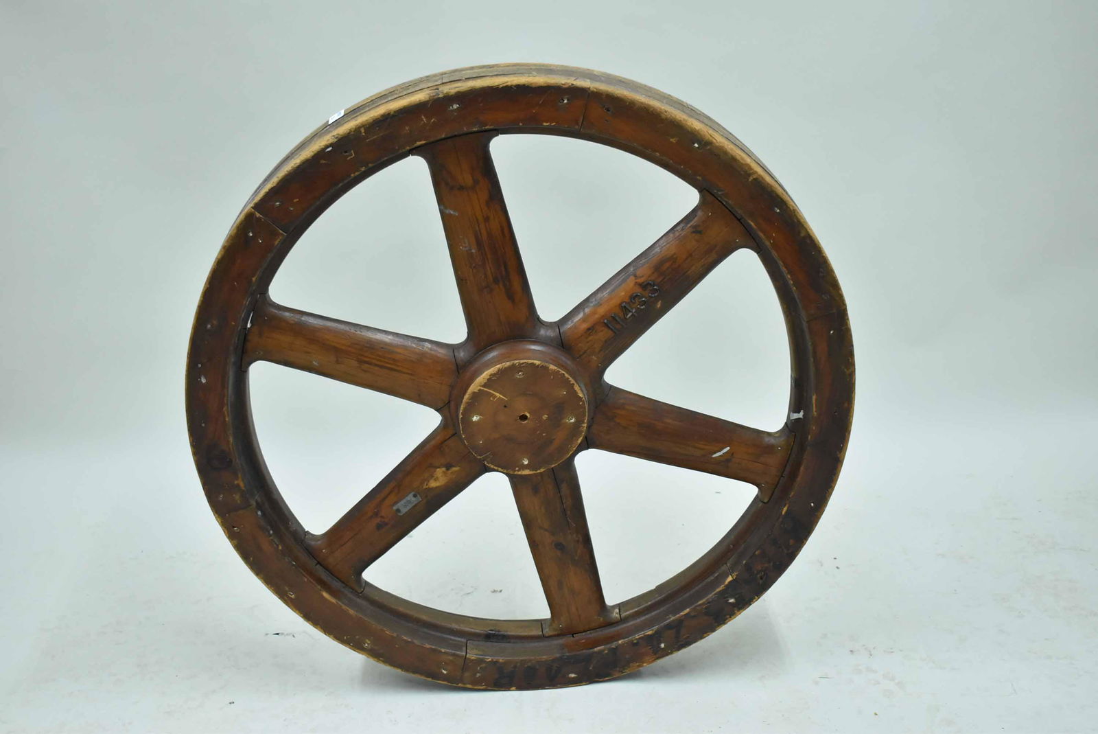 Antique Wooden Mill Wheel (1 of 5)