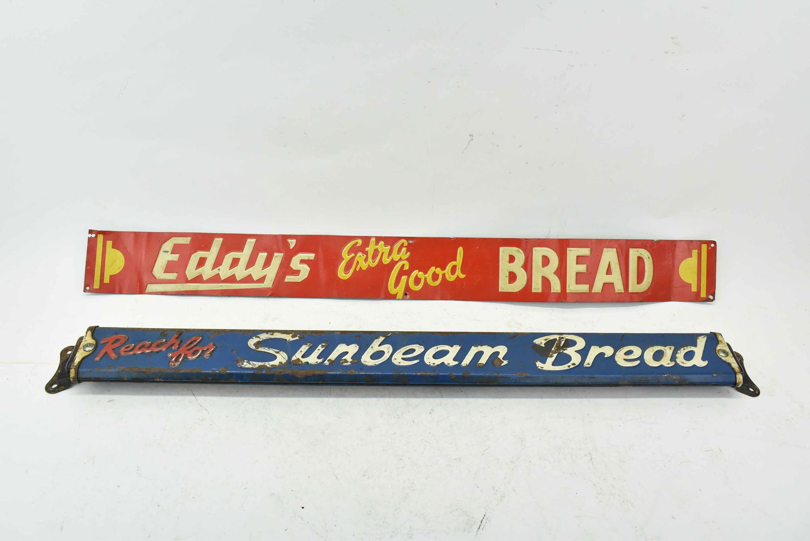 Vintage Sunbeam Bread Embossed Door Push Sign (1 of 4)