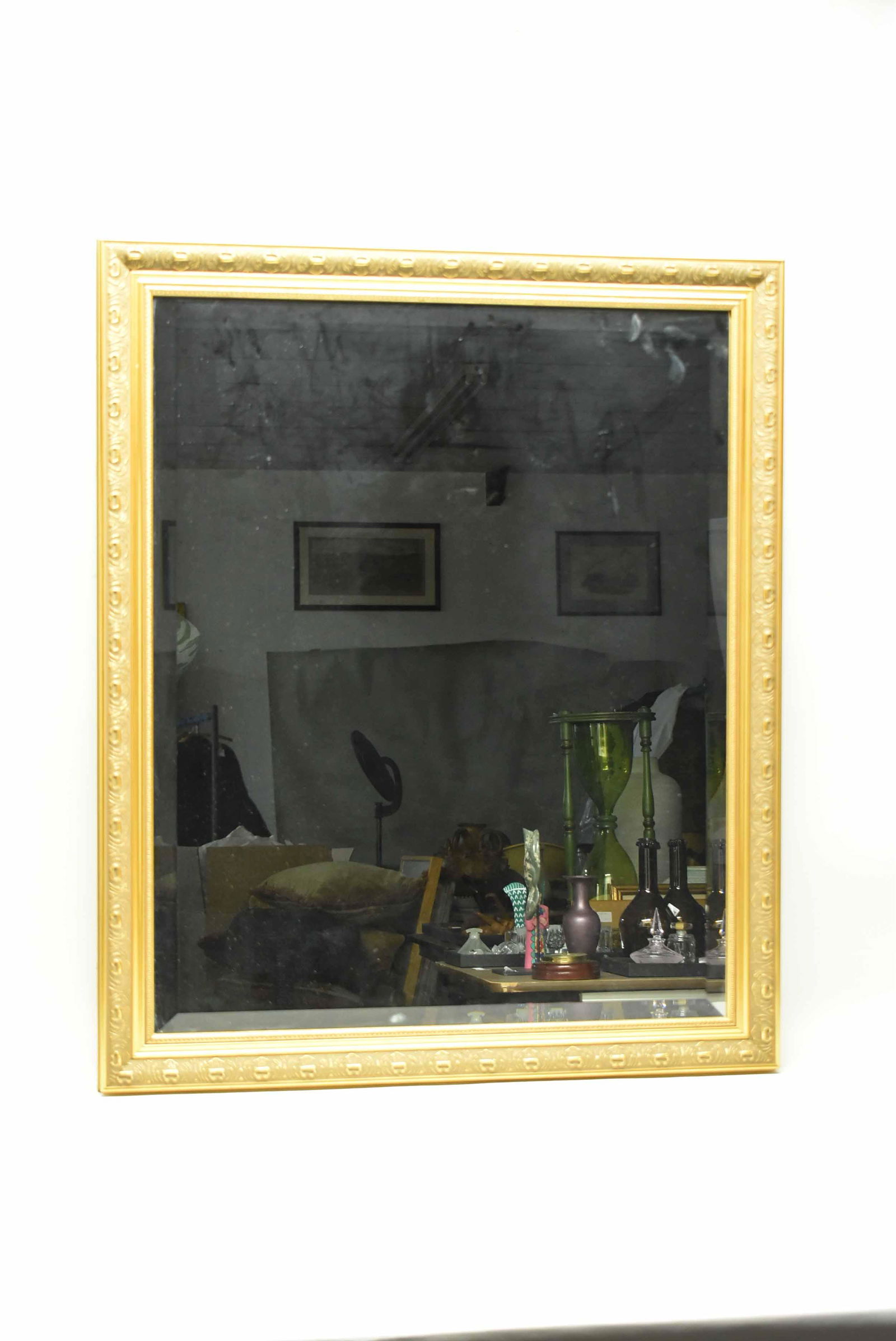 Gilt Hanging Wall Mirror (1 of 5)