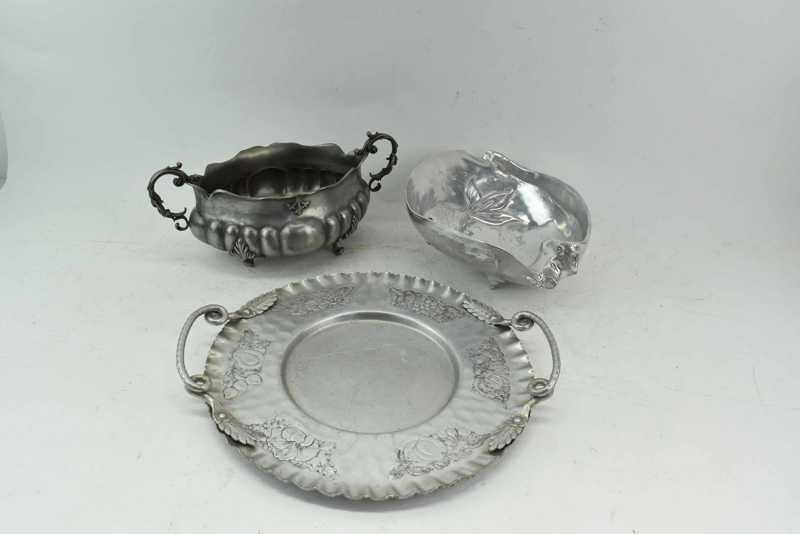 Arthur Court Aluminum Footed Conch Shell Bowl (1 of 7)