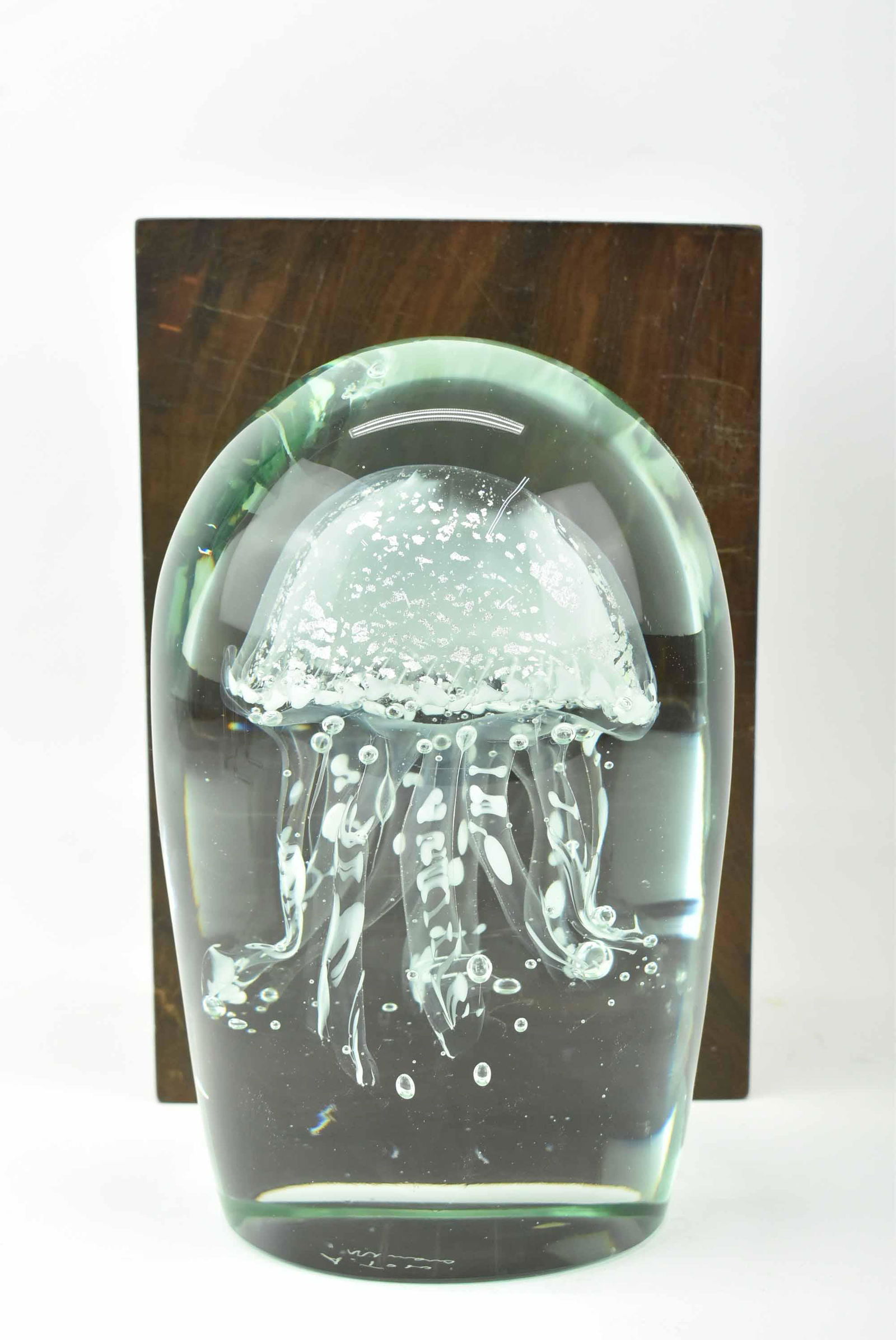 Murano Glass Aquarium Jelly Fish Sculpture (1 of 7)