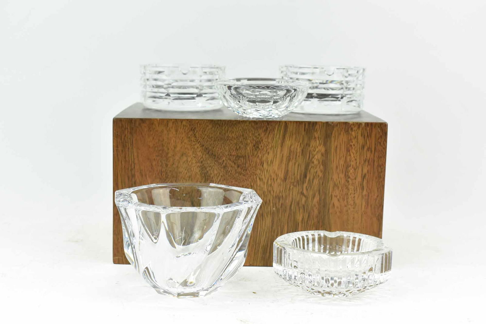4 Waterford Crystal Ashtrays (1 of 6)