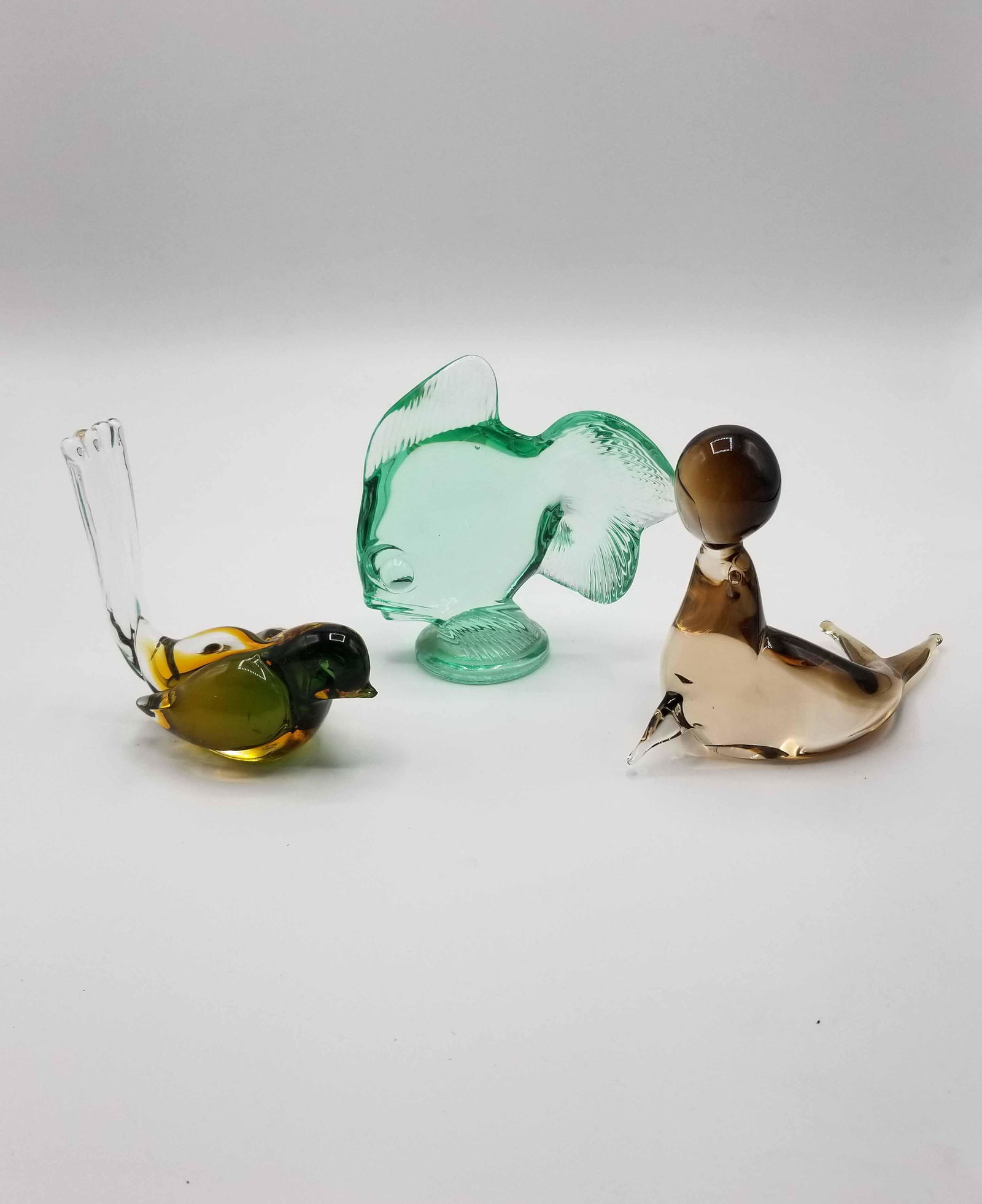Group of Assorted Murano Style Glass Animals (1 of 9)