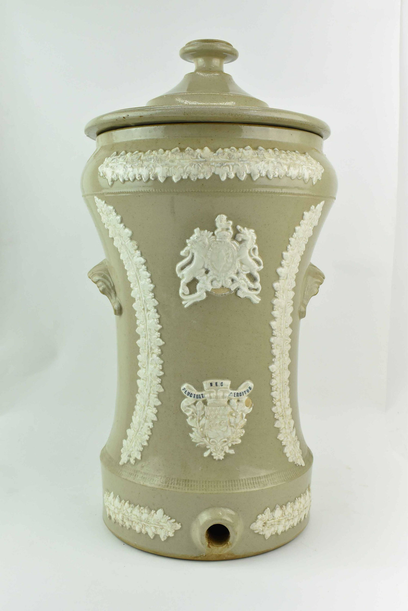 Antique Mineral Stoneware Water Cooler (1 of 15)