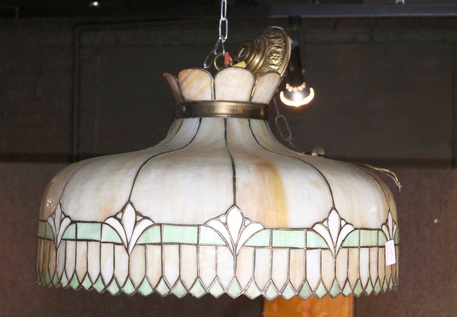 Stained Glass Ceiling Fixture (1 of 5)