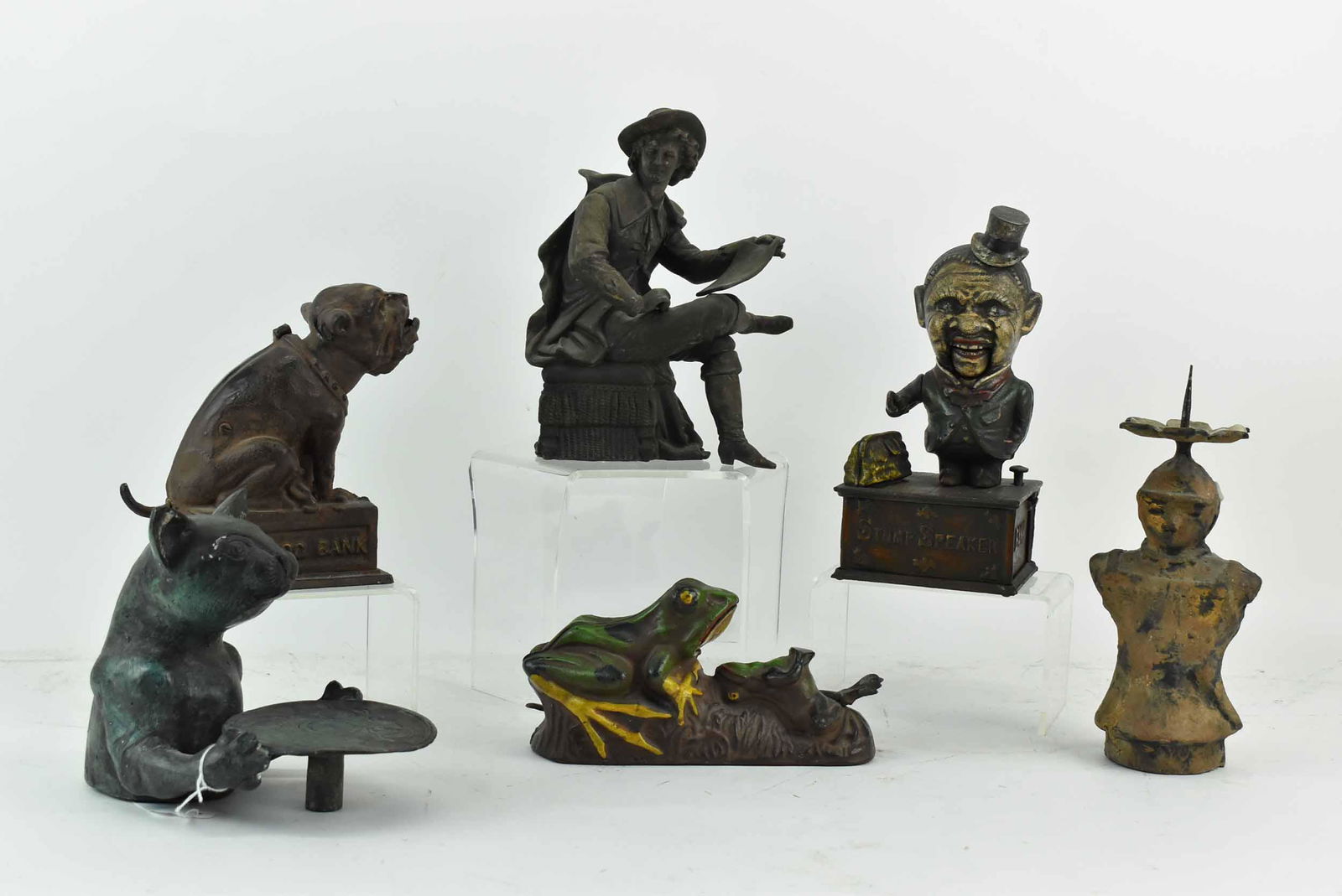 3 Cast Iron Mechanical Coin Banks (1 of 11)