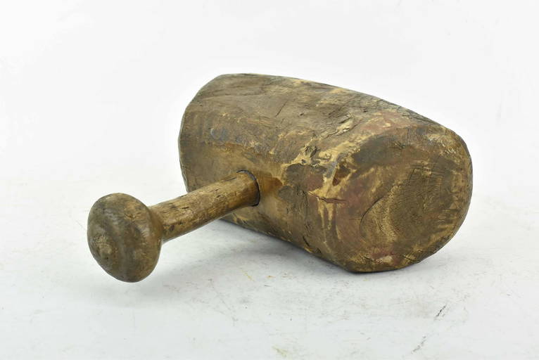 Hand Carved Wooden Ships Mallet